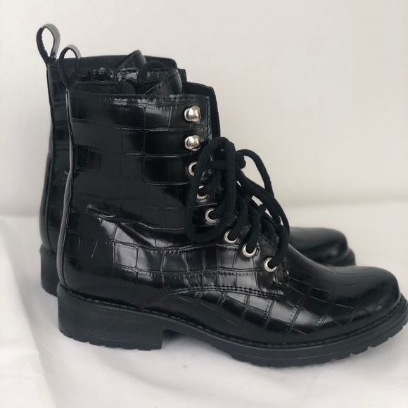 steve madden bobbi combat boot